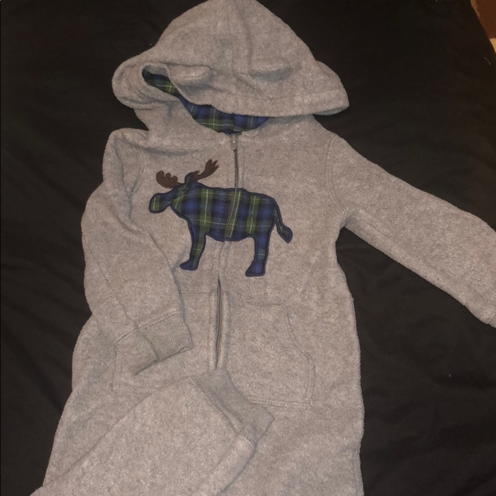 18M zip-up outfit